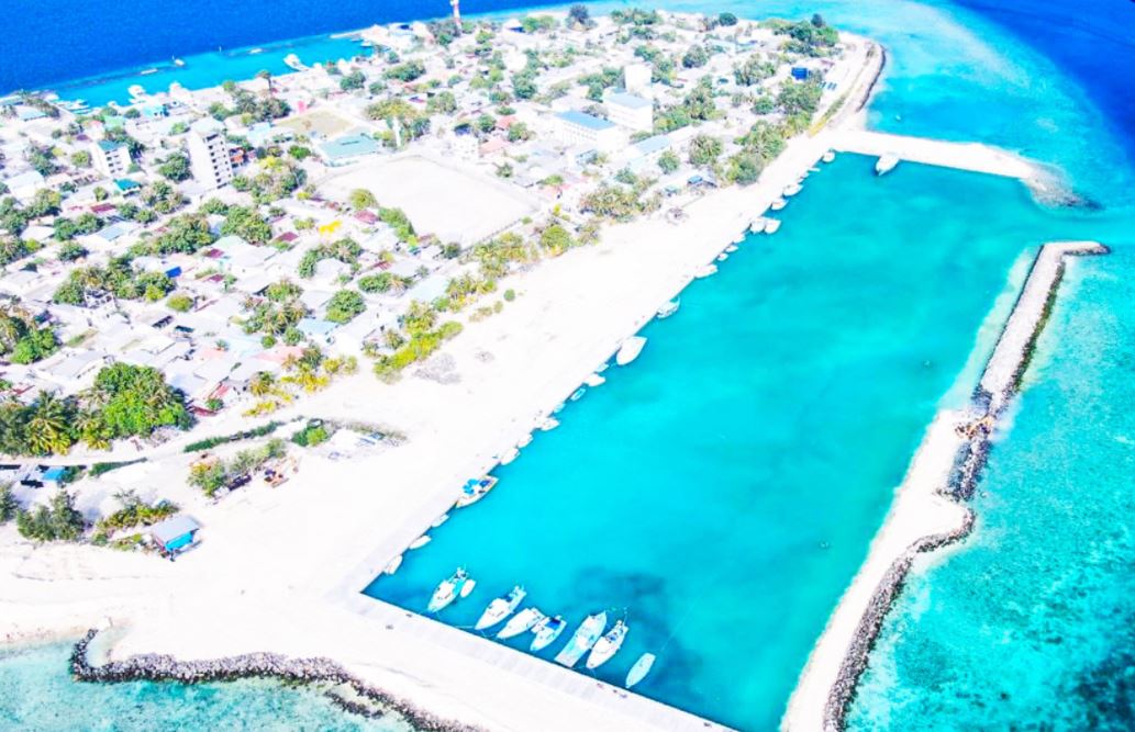 މަޑުއްވަރީ ދެކުނު ބަނދަރު ތަރައްޤީކުރުމުގެ މަޝްރޫޢުގެ ބޮޑުބައެއް ނިމިއްޖެ