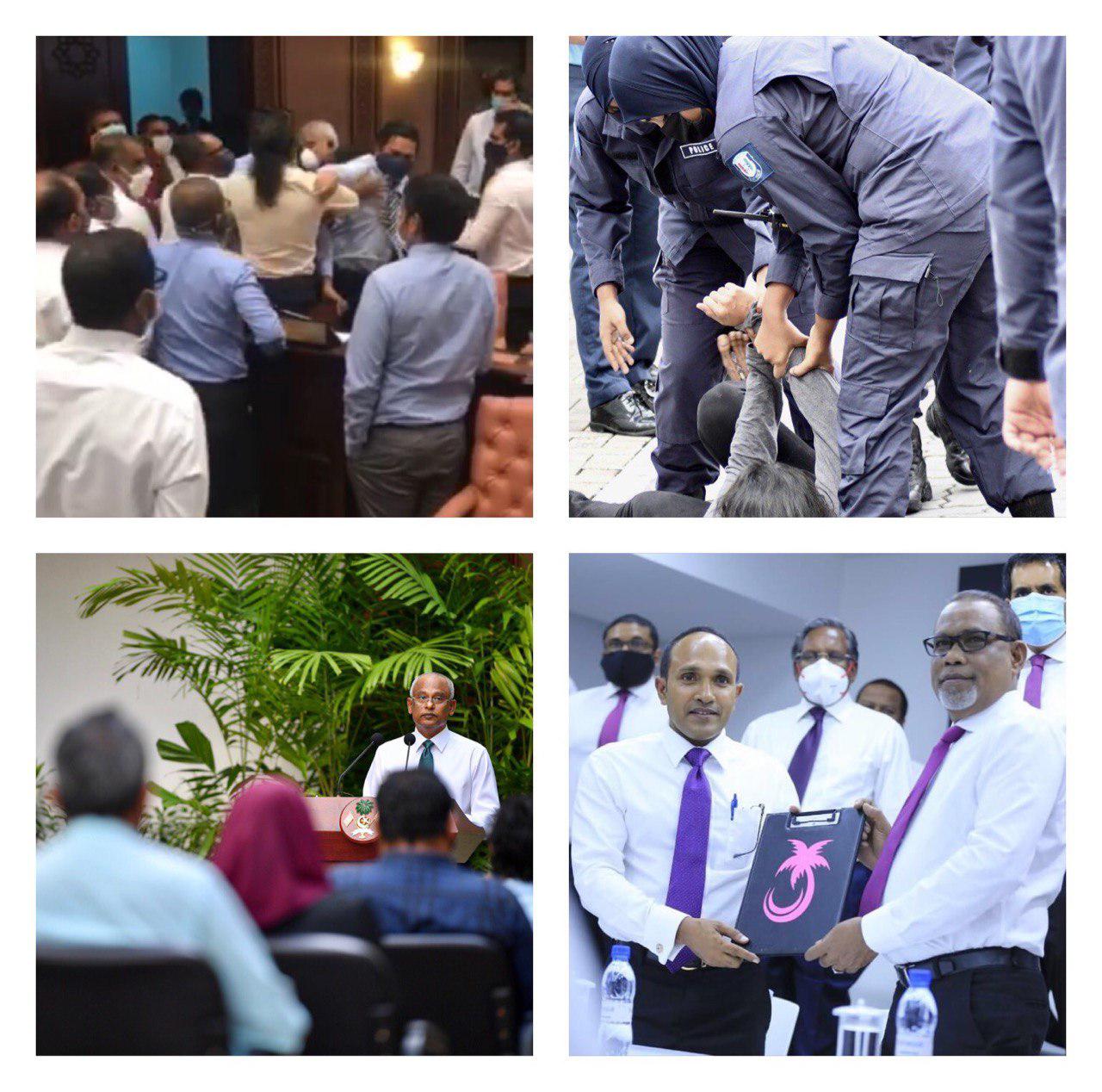 ދުނިޔޭގެ ސިޔާސީ މަސްރަހު ހަމަހިމޭން ކަމުގައި؛ ރާއްޖޭގެ ސިޔާސީ މަސްރަހު މެކުހަށް