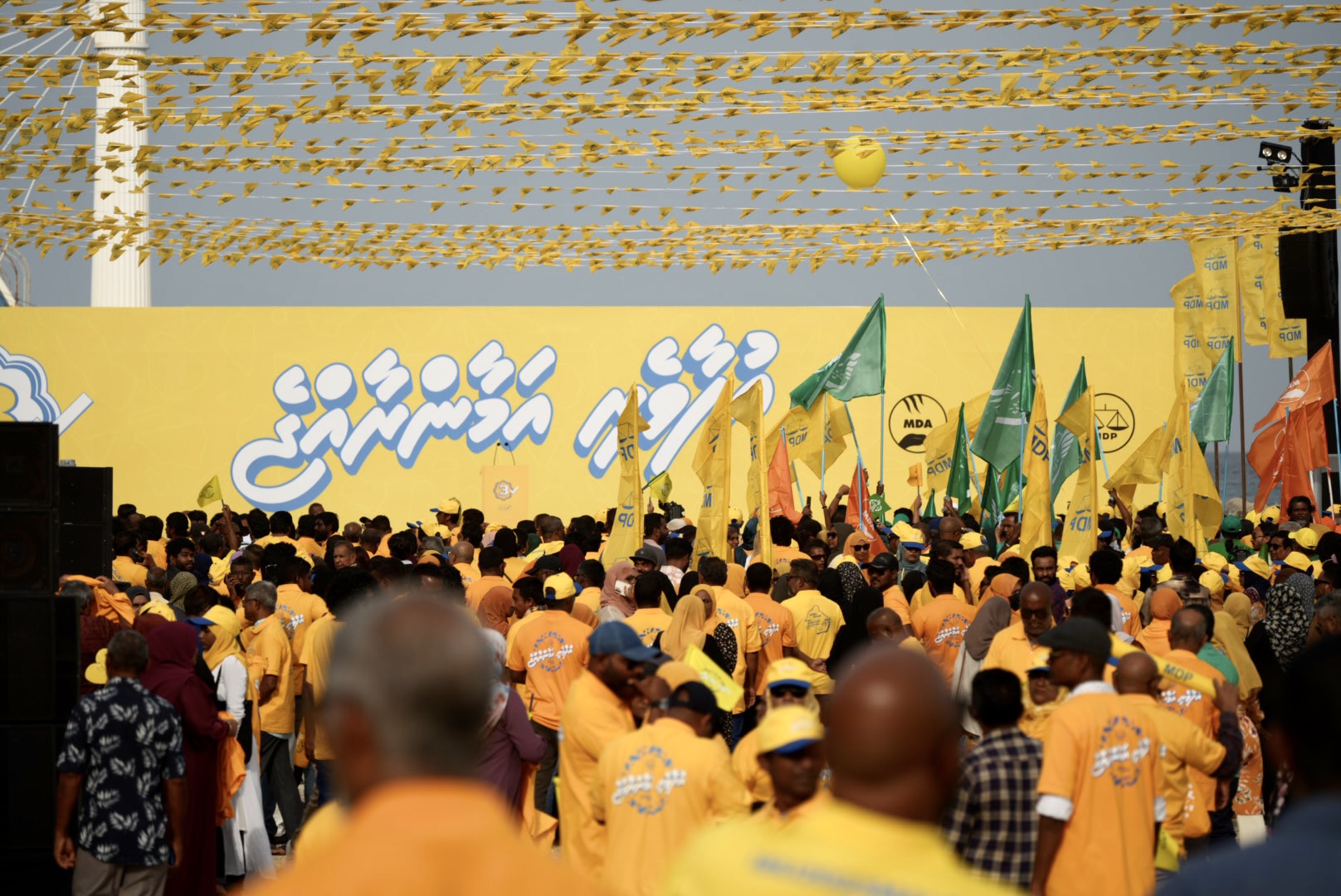 ކެމްޕެއިން ނިންމަވާލައްވަމުން ރައީސް ޖޯޝާއެކު ވިދާޅުވީ އިންތިހާބު ކާމިޔާބު ކުރައްވާނީ އެއް ބުރުންކަމަށް!