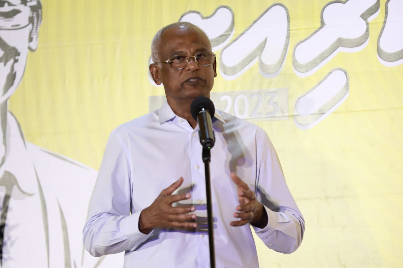 ބަޔަކު ހަގީގަތް އޮޅުވާލަން އުޅުނަސް އެމްޑީޕީ އުފެއްދުމަށް ދެވަނައަށް ސޮއިކުރީ އަޅުގަނޑު: ރައީސް