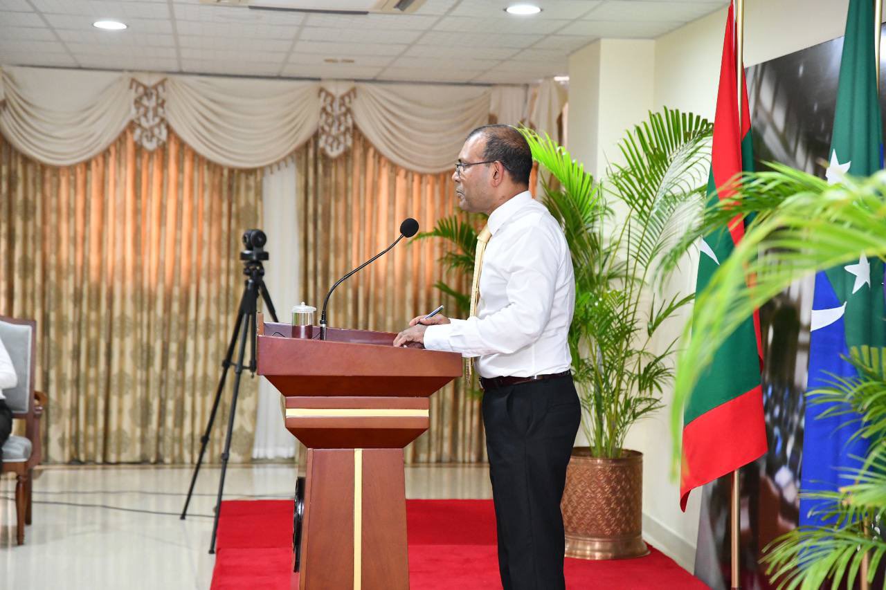 މަޖިލީހުގެ ރައީސްގެ ގޮނޑިއަކީ ސިޔާސީ މީހުންނަށް ޚާއްސަ ގޮނޑިއެއްނޫން - ރައީސް ނަޝީދު
