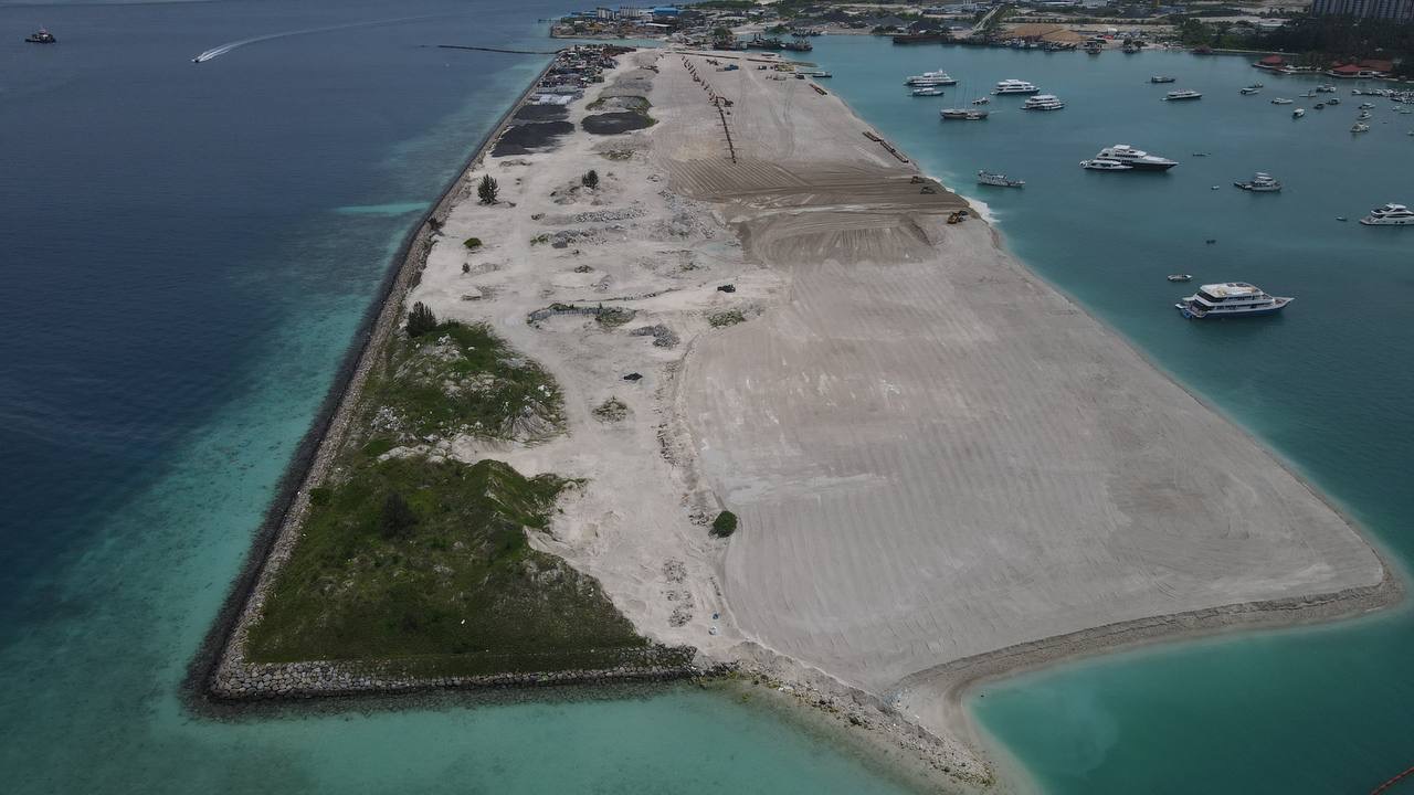 ހުޅުމާލެ 3 ވަނަ ފިޔަވަހީގެ އިތުރު 26 ހެކްޓަރުގެ ބިން ހިއްކަން ފަށައިފި