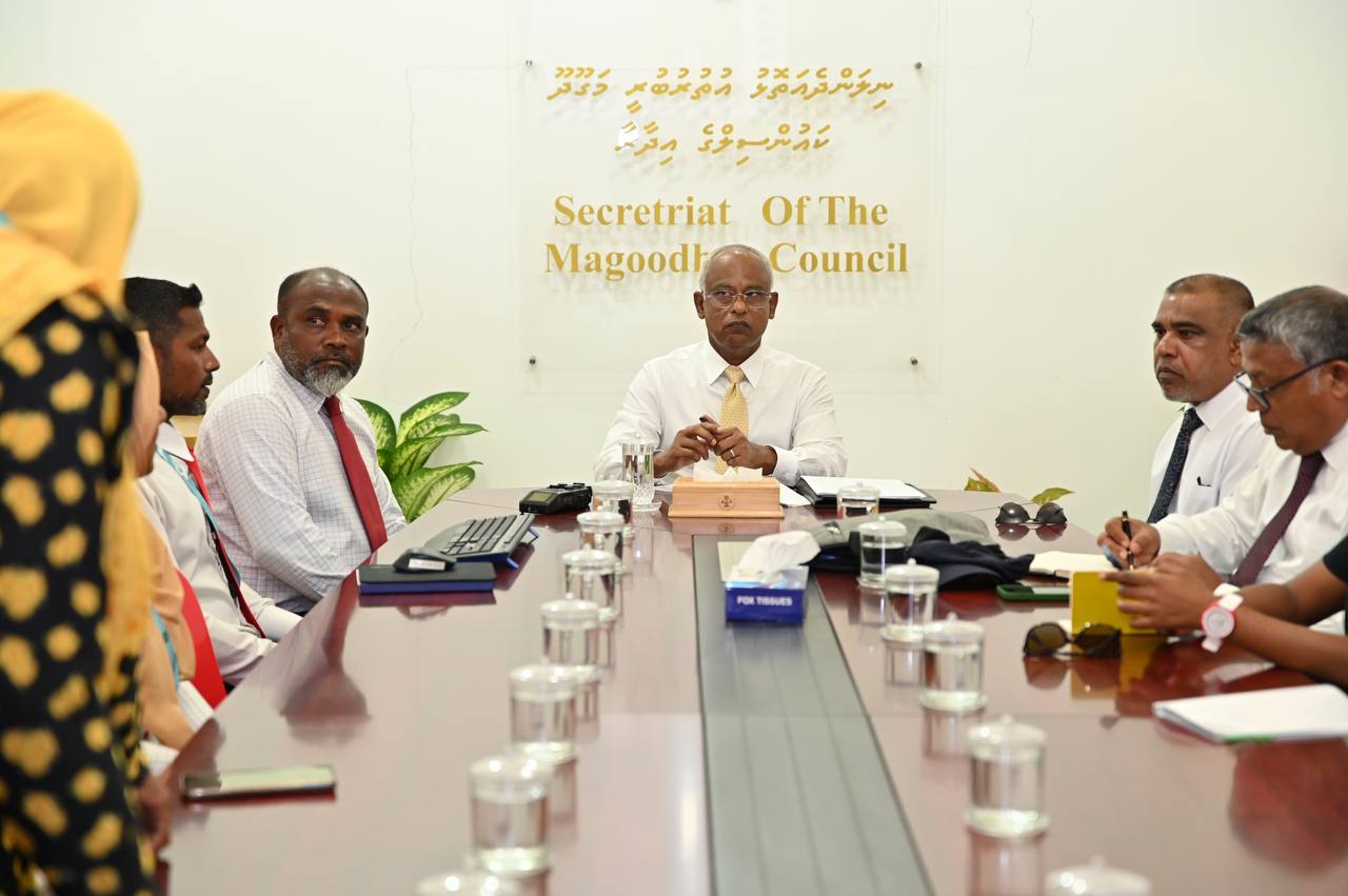 ތަރައްގީގެ މަސައްކަތްކުރާނީ ކައުންސިލްތަކާއި ރައްޔިތުންގެ ބައިވެރިވުން އޮންނަ ގޮތަށް: ރައީސް