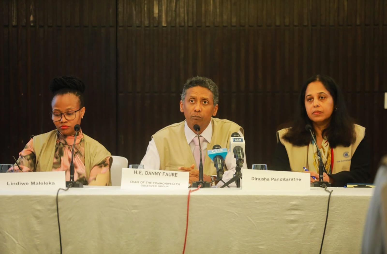 އިންތިހާބު ކުރިއަަށްދިޔަ ގޮތާމެދު ކޮމަންވެލްތާއި އީޔޫގެ ތައުރީފް!