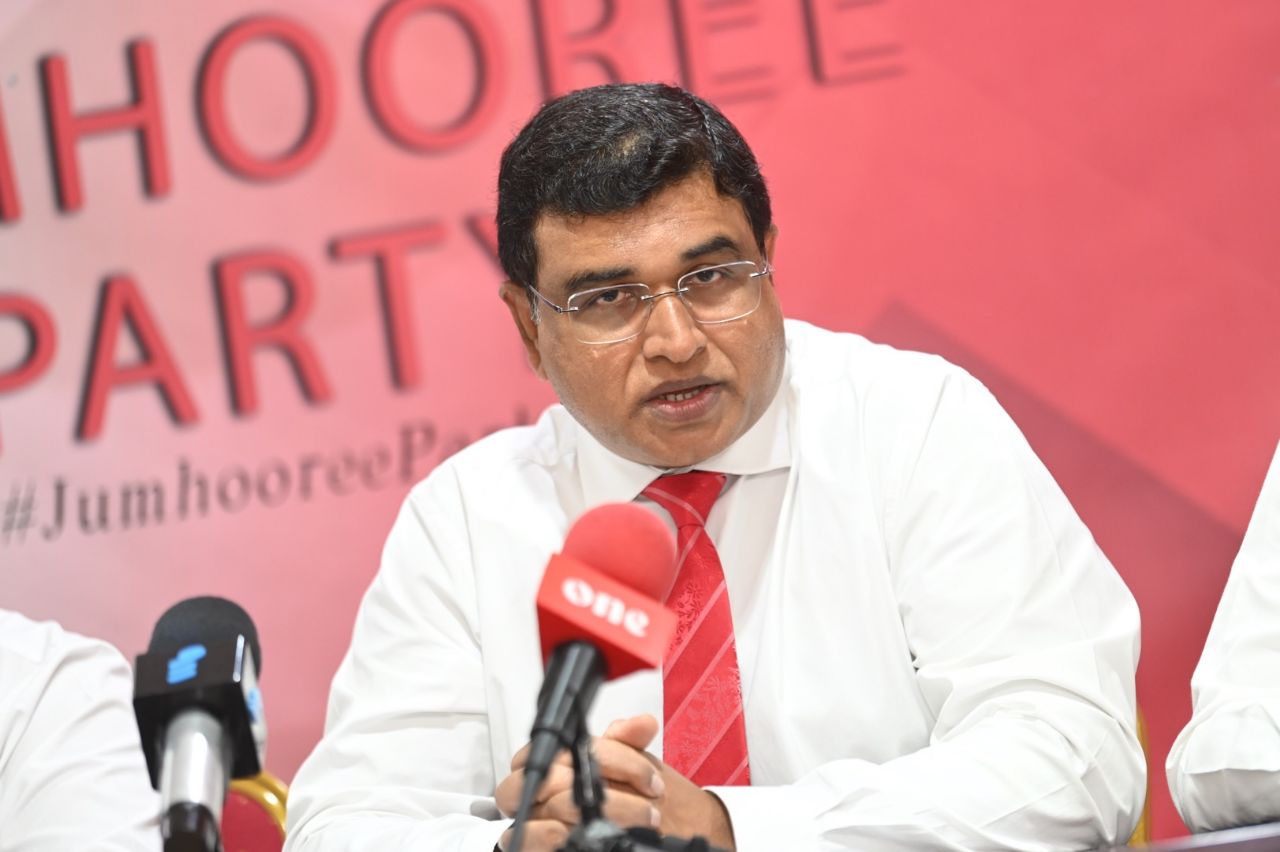 ޗާގޯސް މައްސަލާގައި ސަރުކާރުން ޖޭޕީއާއި މަޝްވަރާއެއް ނުކުރޭ: އަމީން