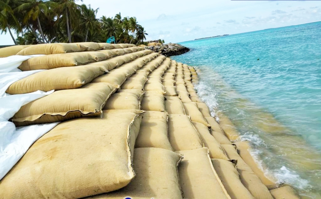 ދިއްދޫ ގޮނޑުދޮށް ހިމާޔަތްކުރުމުގެ މަޝްރޫއުގެ ބޮޑުބައެއް ނިމިއްޖެ