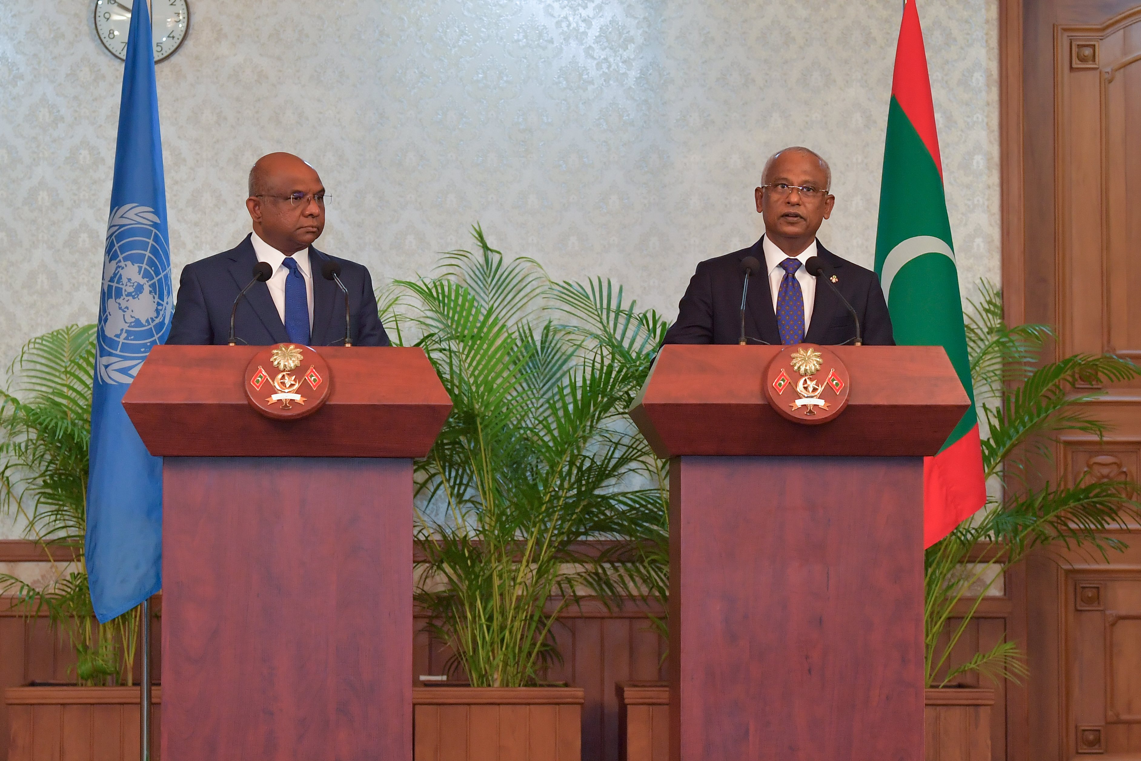 ޣައްޒާއަށް ދެމުންދާ ޙަމަލާތައް ވަގުތުން ހުއްޓާލުމަށް އދ ގައި ރާއްޖެއިން ގޮވާލައިފި