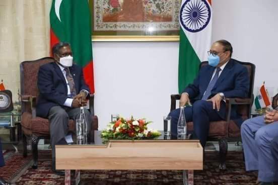 އިދިކޮޅު ކޯލިޝަނުން އިންޑިއާގެ ފޮރިން ސެކްރެޓަރީއާ ބައްދަލުކޮށް ކަންބޮޑުވުންތައް ހިއްސާކޮށްފި