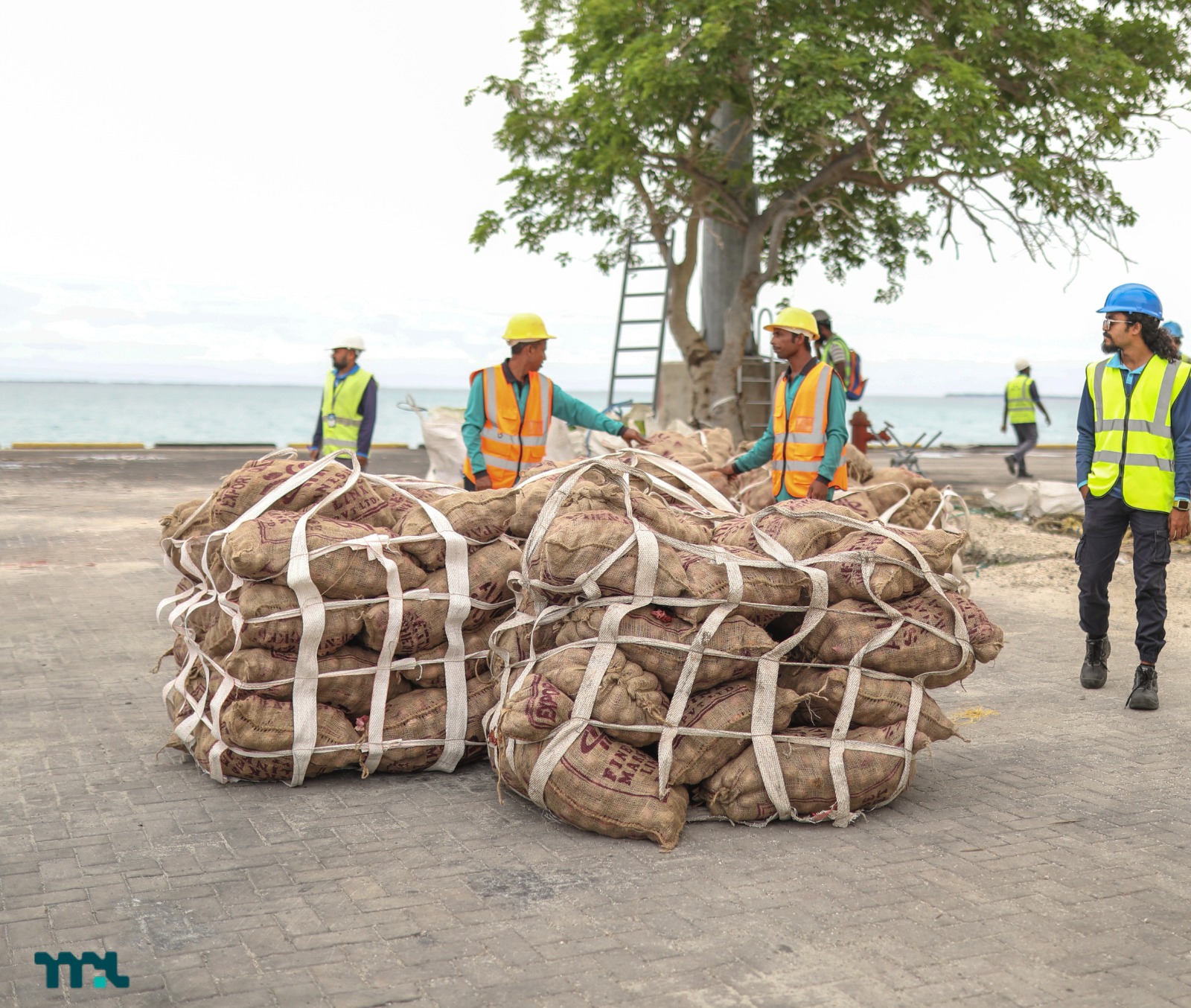 އިންޑިއާގެ ޓުޓިކޮރިނުން ޕެރިޝަބަލް ކާގޯ ބަރުކޮށްގެން އައި ބޯޓު ހިތަދޫ ޕޯޓަށް ކައިރިކޮށްފި