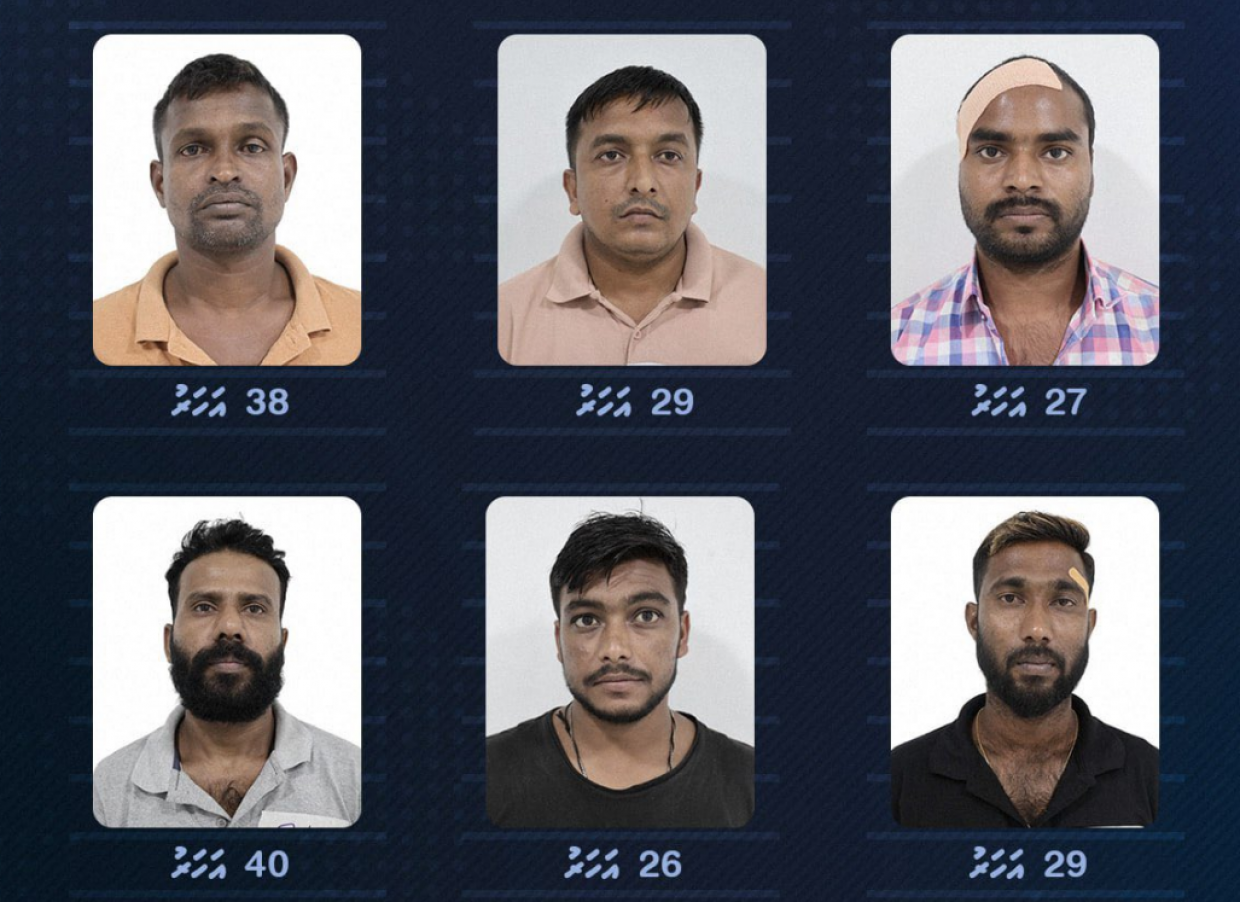 މާރާމާރީ ހިންގި މައްސަލައިގައި ހަ ބިދޭސީން ޑީޕޯޓުކުރަން ނިންމައިފި