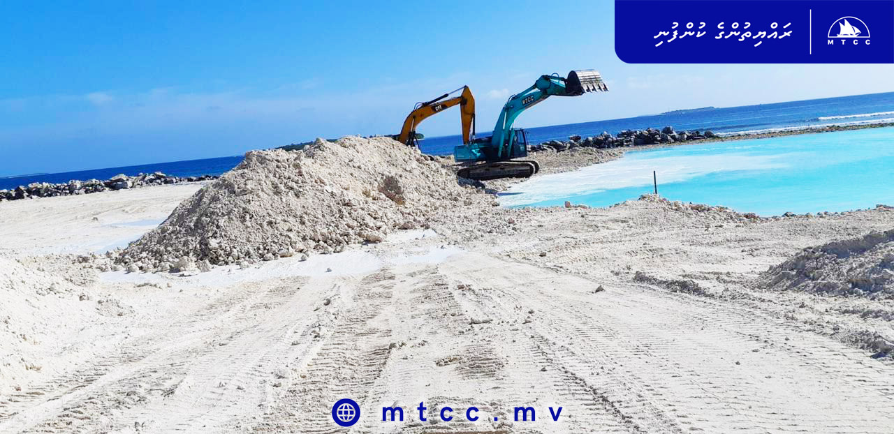 ދިއްދޫ އައު ބަނދަރު ފުންކުރުމުގެ މަސައްކަތް ފަށައިފި