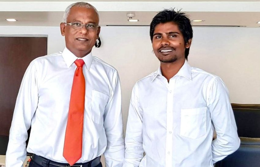 އެންމެން ގޮވައިގެން ކުރިޔަށްދެވޭނެ ހަމައެކަނި ކެންޑިޑޭޓަކީ ރައީސް ޞާލިޙް: މޫކޭ