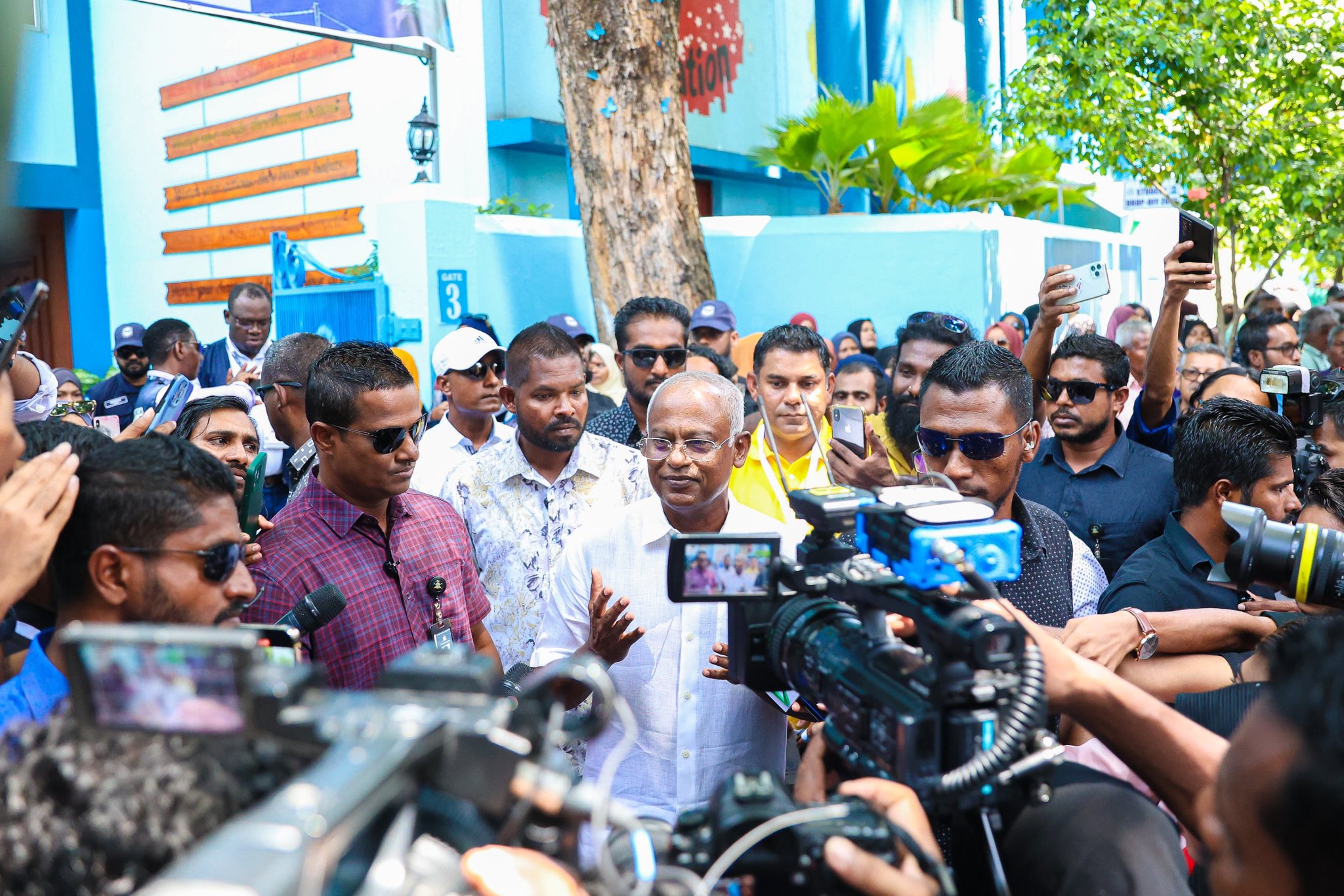 ވޯޓުލުމުގެ ޙައްޤު ލިބިފައިވާ މީހުންގެ 90 އިންސައްތަ މީހުން ވޯޓުލާނެކަމަށް ބެލެވޭ: ރައީސް