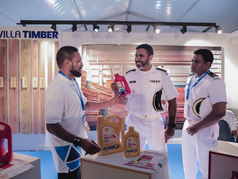 މެރިން އެކްސްޕޯގައި ވިލާ ހަކަތައިން ޝެލްގެ އުފެއްދުންތައް ދައްކާލައިފި