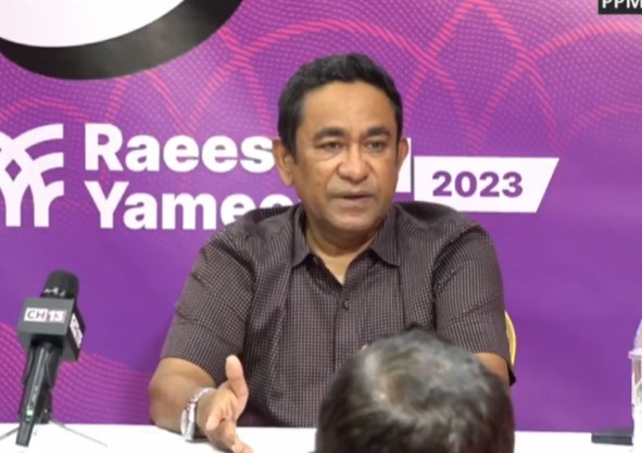 ރައީސް ޔާމީން ޕީޕީއެމްގެ ބައެއް މެމްބަރުންނާ ބައްދަލުކުރައްވައިފި