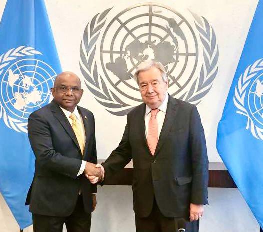 އެމްޑީޕީގެ ރައީސް ޝާހިދު އދގެ ސެކެޓްރީ ޖެނެރަލްއާއި ބައްދަލުކުރައްވައިފި