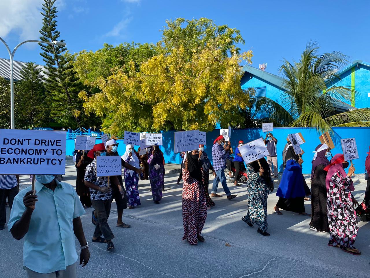 މުޒާހަރާ ކުރިއަށް ނުގެންދަން ފުލުހުން އެންގި؛ އެކަމަކު މުޒާހަރާ ކުރިއަށް ގެންދާނަން: ޝިޔާމް