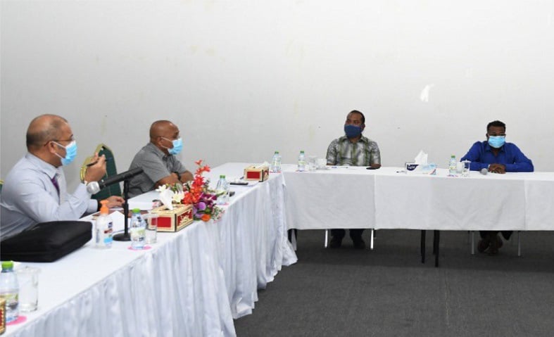 ޗެއާމަން ޖާބިރުގެ ޑީއާރުޕީ ގޮވައިގެން ކޯޓަށް ދިއުމުން ޑީއާރުޕީން އީސީއާއި ބައްދަލުކޮށްފި