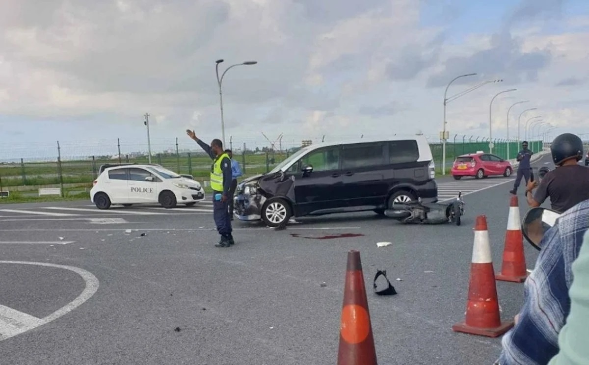 ހުޅުމާލޭގައި ދެ އެކްސިޑެންޓް؛ އެކަކު އައިސީޔޫގައި