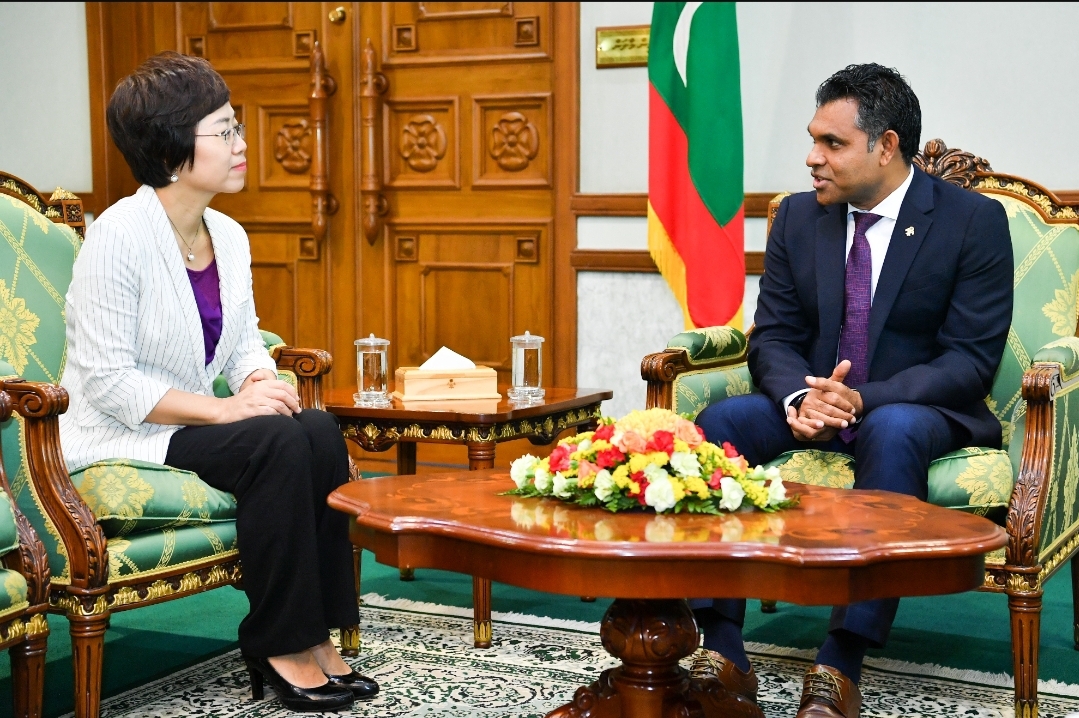 ޗައިނާ ސަފީރު ރައީސުލްޖުމްހޫރިއްޔާގެ ނައިބާ ބައްދަލުކުރަށްވައިފި