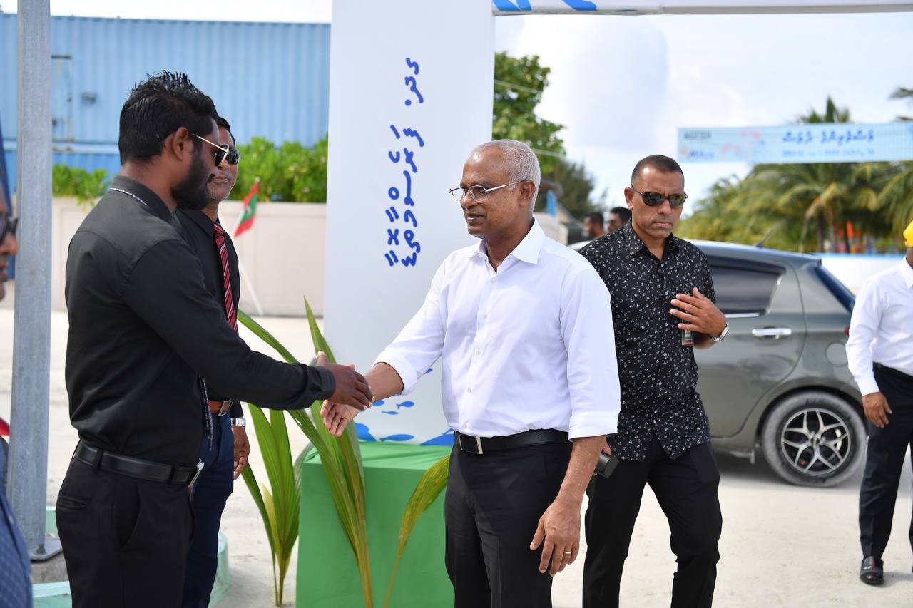 މަސްވެރިންނަށް އުއްމީދުތަކެއް ދެއްވި ދަތުރުފުޅަށްފަހު ރައީސް މާލެ ވަޑައިގެންފި