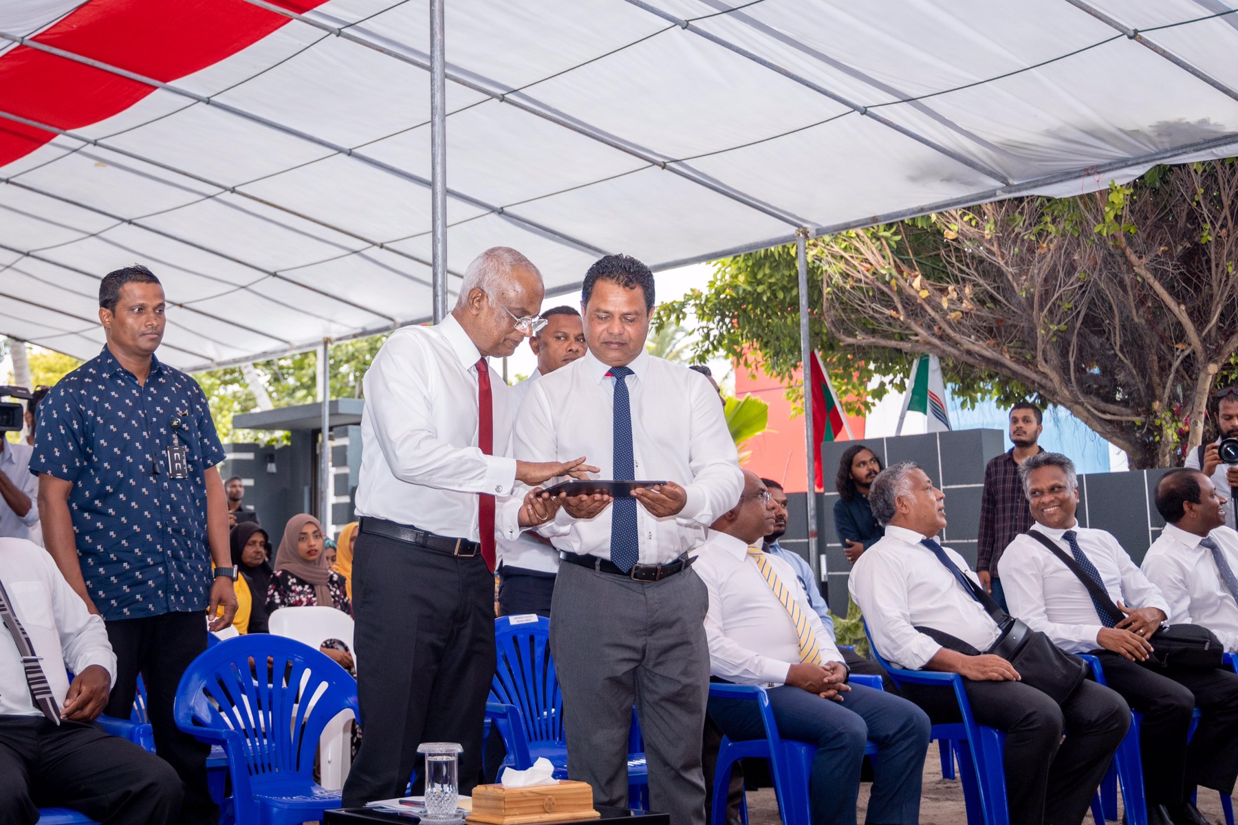 ގއ. މާމެންދޫ އާ އިންޖީނުގެ ރައީސް ޞާލިޙް ހުޅުވައިދެއްވައިފި