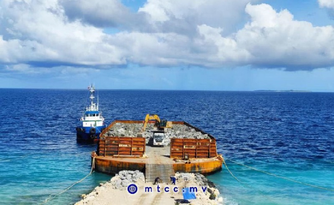 ފޯކައިދޫ ބަނދަރުގެ ބޮޑުބައެއް ނިމިއްޖެ