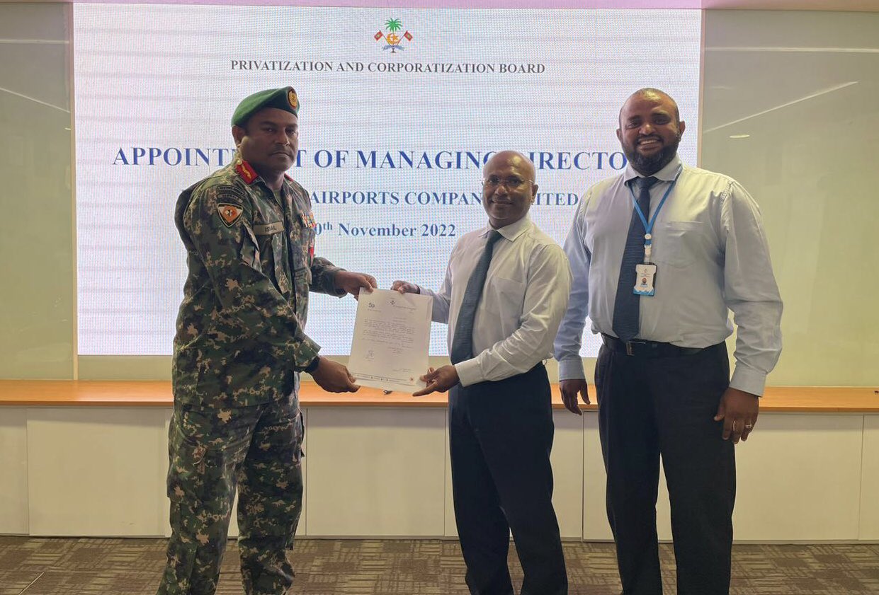 ކައްދޫ އެއާޕޯޓްގެ އެމްޑީއަކަށް ކާނަލް އިސްމާއިލް ނަސީރު