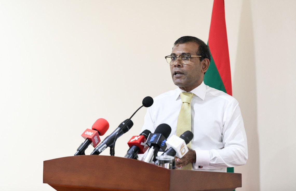 ރައީސް ނަޝީދު ދީނަށް ފުރައްސާރަ ކުރި ކަމަށް ބުނި މީހާގެ މަައްސަލަ ތަހުގީގް ނުކުރުމަށް އެދިވަޑައިގެންފި