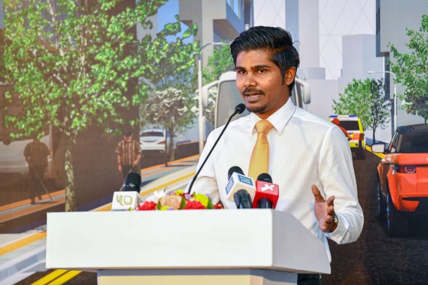 އަމީނީމަގު ބިލަބޮންގ ސުކޫލާ ހަމަޔަށް މިމަހު ތާރުއަޅައި ނިންމައި މަގު ހުޅުވާލެވޭނެ: މޫކޭ