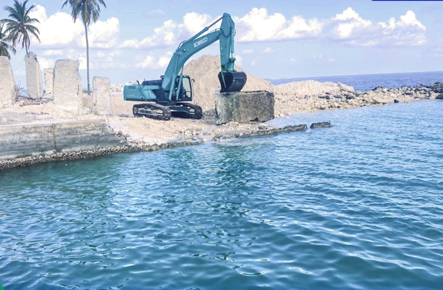 ކިނޮޅަސް ބަނދަރު ތަރައްގީކުރުމުގެ މަޝްރޫއު ބާރަށް ކުރިއަށް