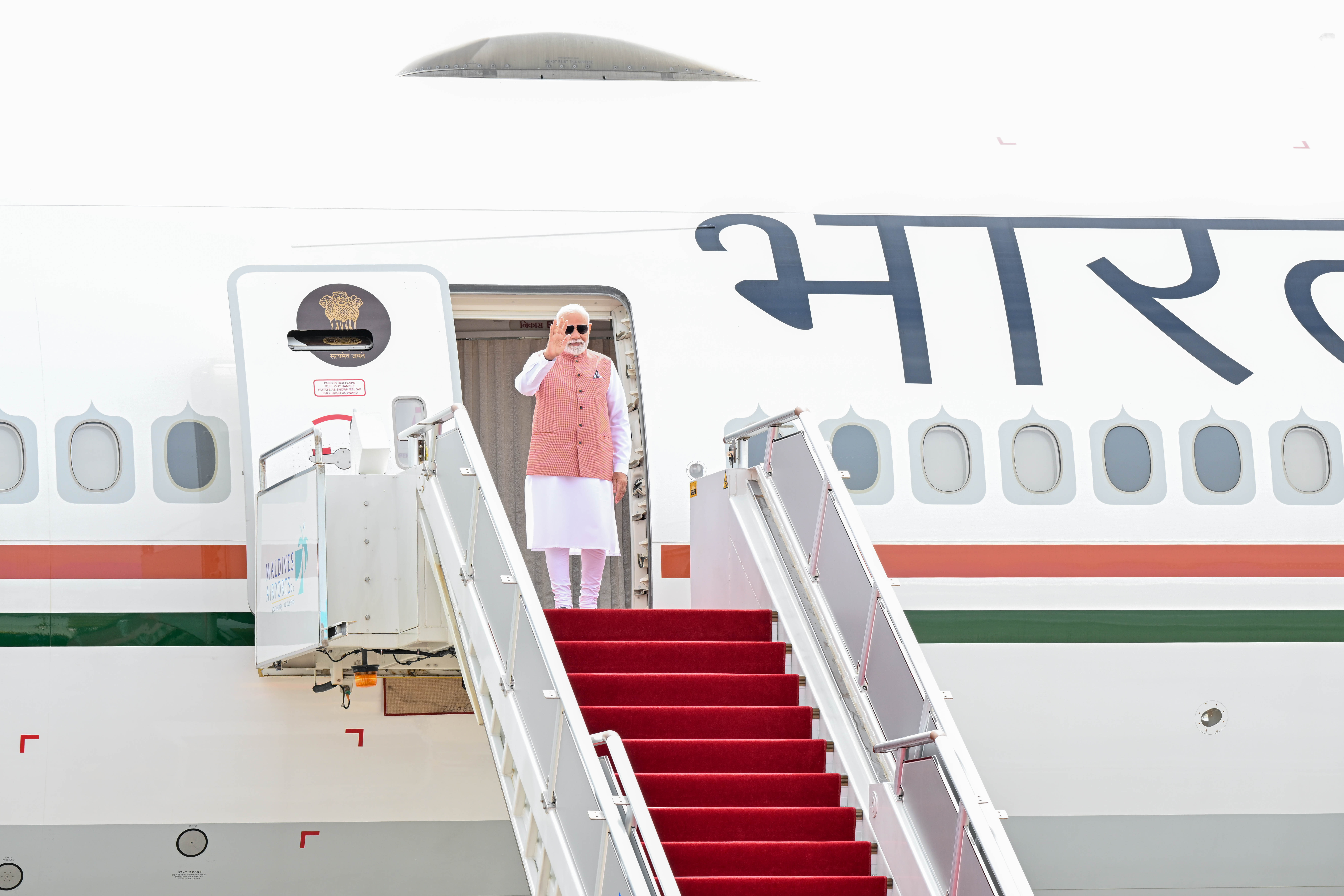 ރަސްމީ ދަތުރުފުޅަށް ފަހު މޯދީ ފުރާވަޑައިގެންފި