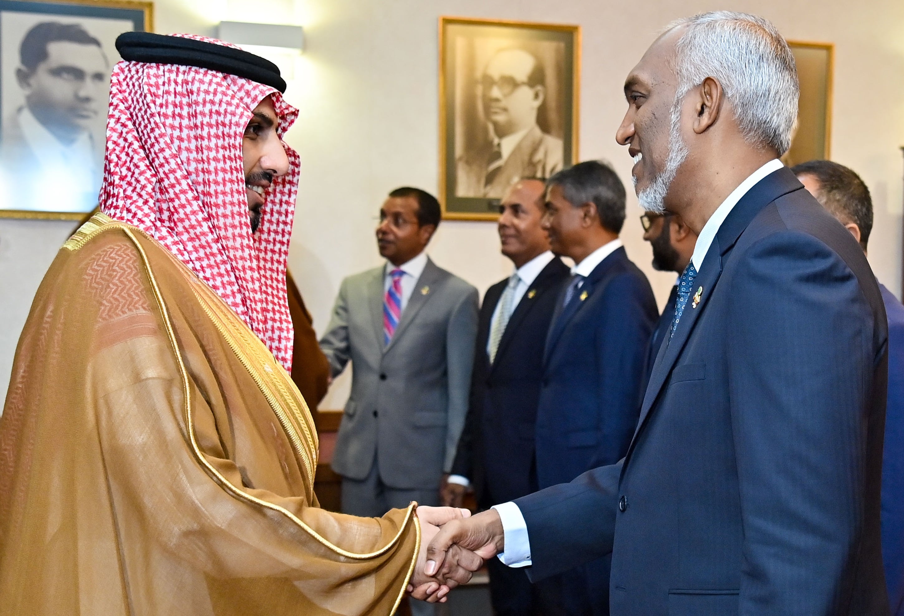 ރައީސް ޑރ. މުއިއްޒު މާދަމާ ސައޫދީ އަރަބިއްޔާއަށް ފުރާވަޑައިގަންނަވަނީ