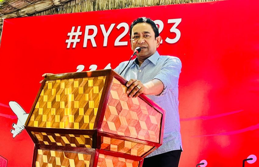 ވެރިކަން ލިބިއްޖެނަމަ ކުދި ރަށްރަށަށް އިސްކަން ދޭނަން: ރައީސް ޔާމީން