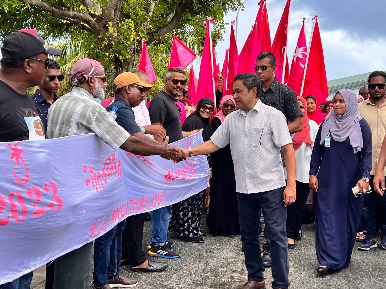 ރައީސް ޔާމީން އައްޑޫ ސިޓީއަށް ވަޑައިގަންނަވައިފި