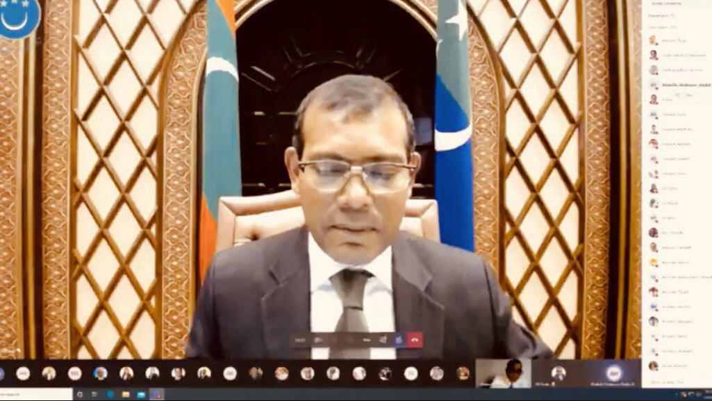 މަޖިލީހުގެ އިދާރާއިން ކަރަންޓު ކެނޑި، ޖަލްސާ ފަސްކޮށްފި