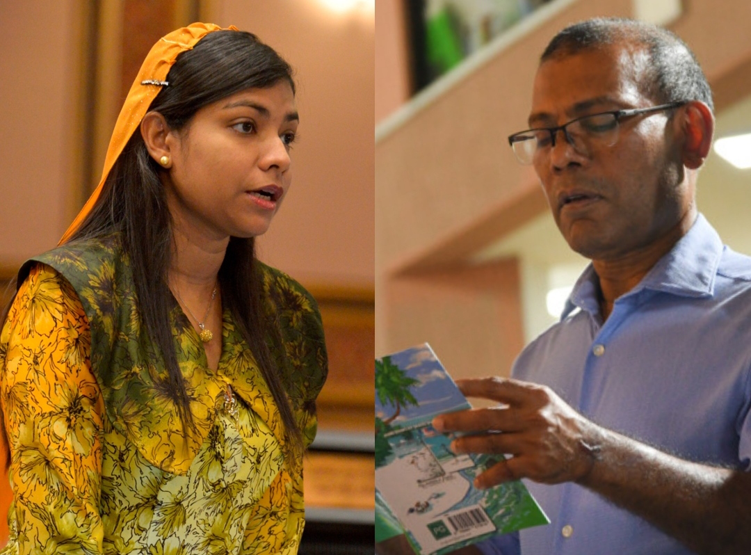 ރައީސް ނަޝީދު އަތްޕުޅުގައި ހުރި އެއްޗެއް ފުލުހުން ހޯދަން އެބަޖެހޭ: ރޮޒައިނާ