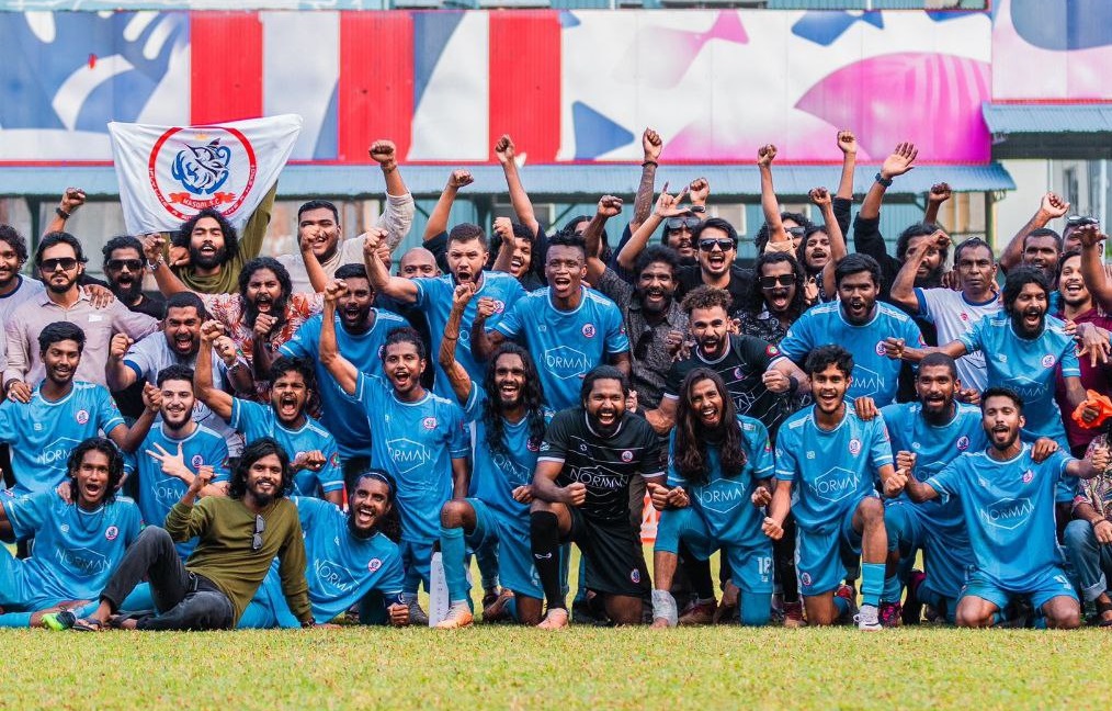 ވިކްޓަރީ ބަލިކޮށް ދެ ވަނަ ޑިވިޝަންގެ ޗެމްޕިއަންކަން މަސްއޮޑި ހޯދައިފި