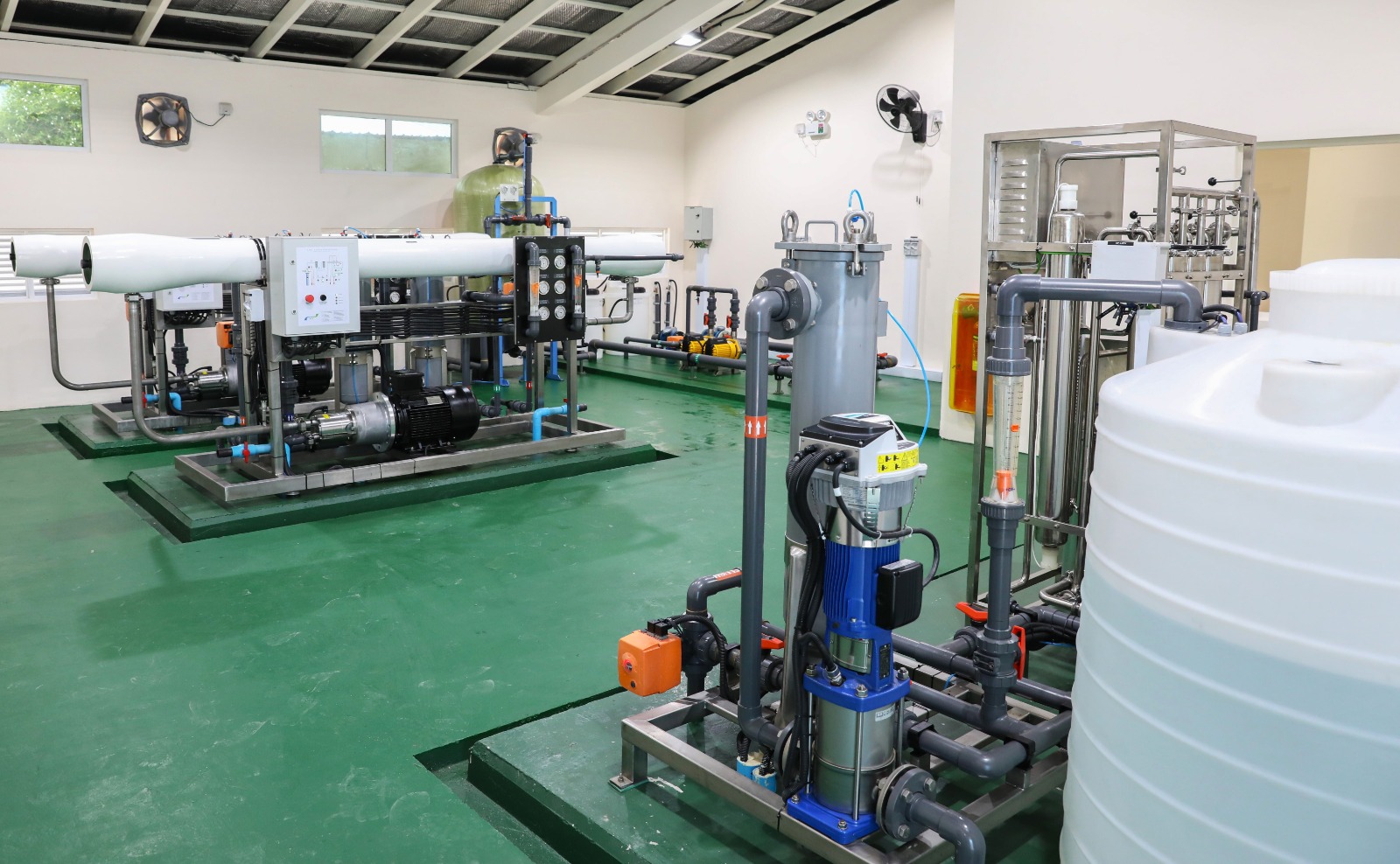 ހަންޏާމީދޫއަށް ފެނުގެ ހިދުމަތް ދޭން ފަށައިފި