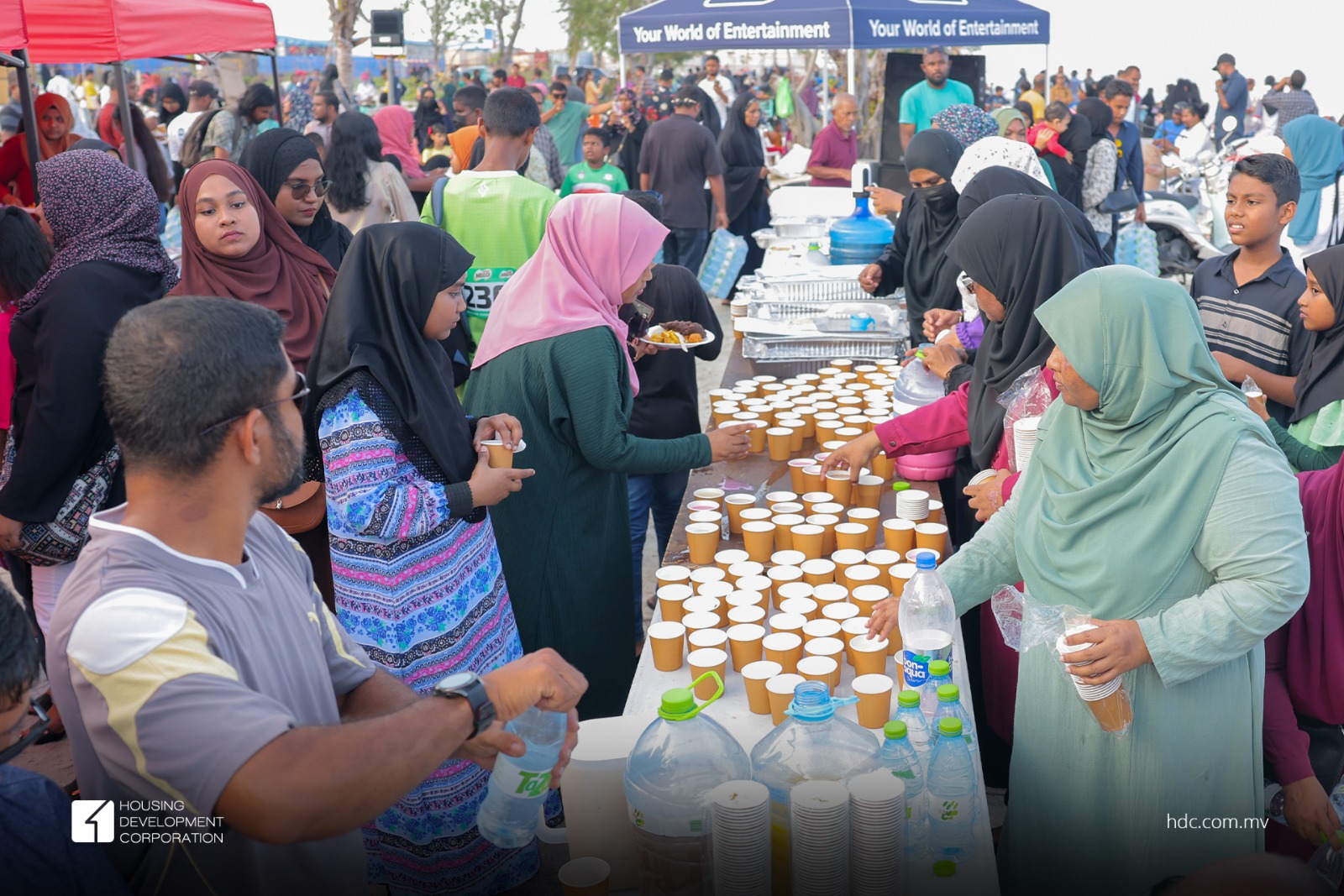 އެޗްޑީސީން ހުޅުމާލޭގެ ރައްޔިތުންނަށް ބޭއްވި އާއިލީ ހަވީރަށް ހޫނު ތަރުހީބެއް