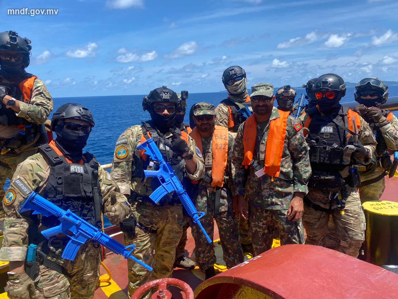 ސިފައިންގެ އަސްކަރީ ތަމްރީނެއް މާލޭ ސަރަޙައްދުގައި ފަށައިފި