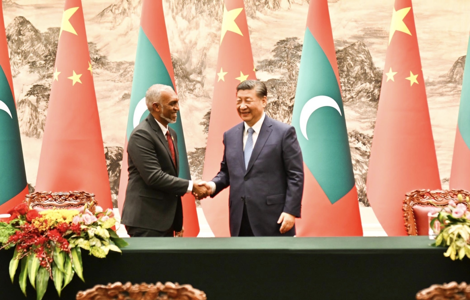 ރައީސްގެ ޗައިނާ ދަތުރުފުޅަށް 2.4 މިލިއަން ރުފިޔާ