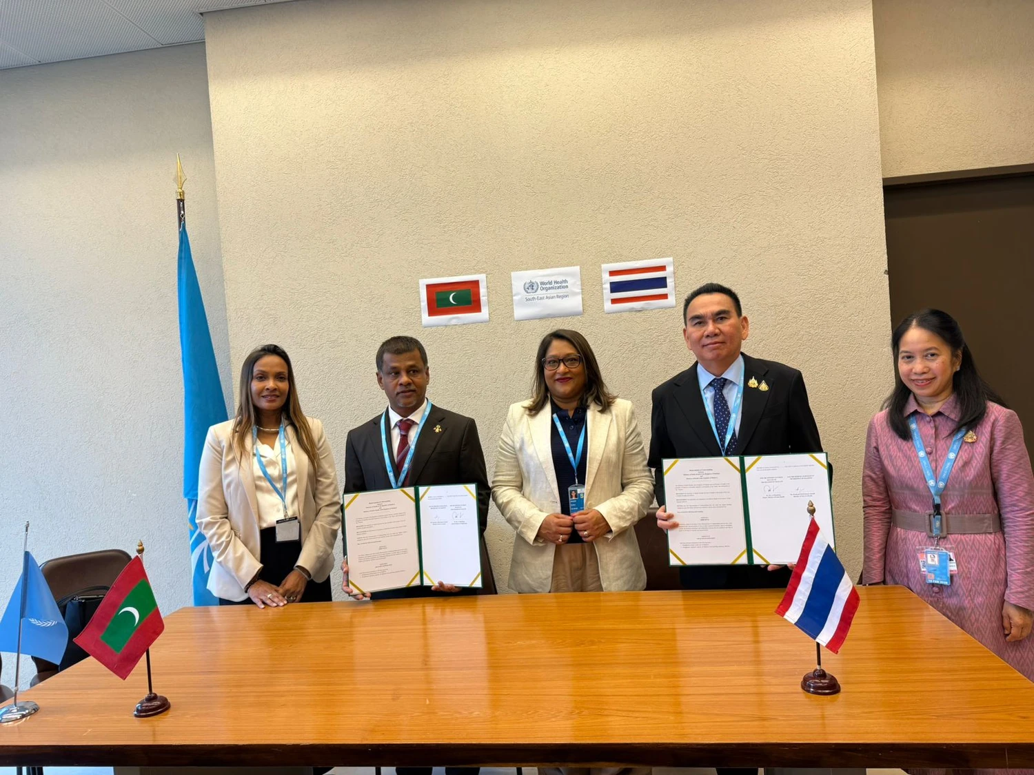 ސިއްހީ ދާއިރާ ތަރައްގީކުރަން ތައިލެންޑާއެކު ސޮއިކޮށްފި