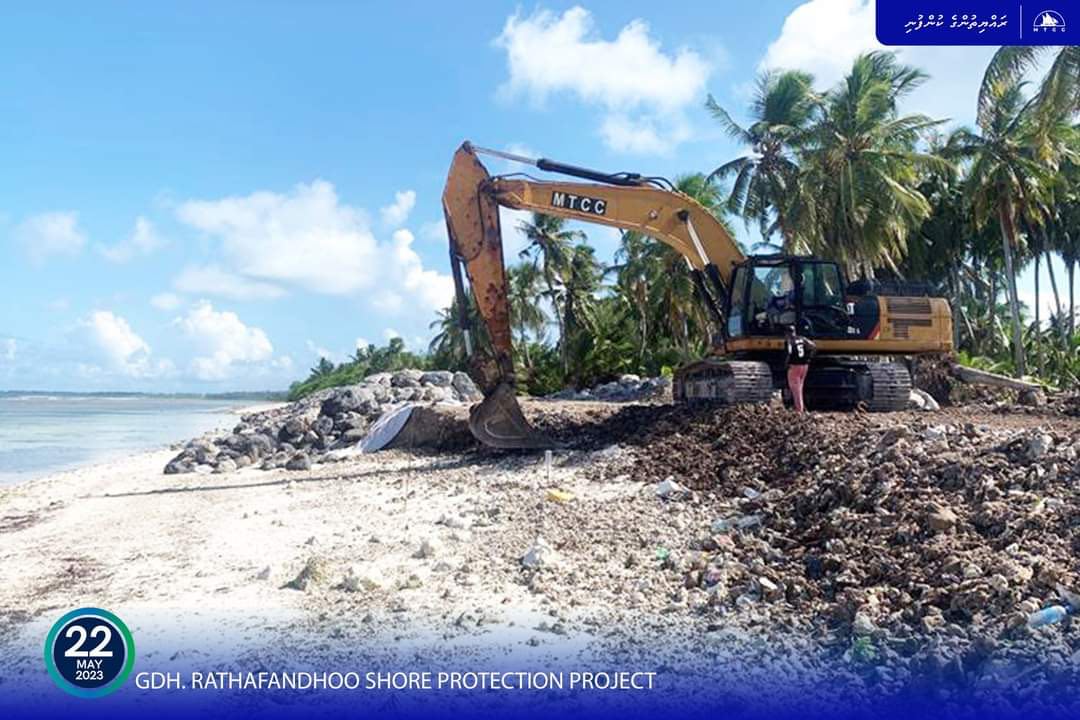 ރަތަފަންދޫ ގޮނޑުދޮށް ޙިމާޔަތްކުރުން: މިހާރު ކުރިއަށްދަނީ ރިވެޓްމެންޓް ޖެހުމުގެ މަސައްކަތް