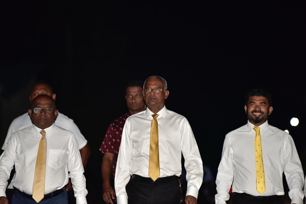 މިދައުރުގެ ތެރޭގައި ބިންބޮޑުކޮށް ބިން ހިއްކާ ރަށްރަށުގެ ބިން ހިއްކައި ނިންމާނަން: ރައީސް