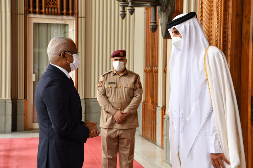 ވޯލްޑް ކަޕާއި ގުޅިގެން ޤަޠަރުގެ އަމީރަށް ރައީސް ތަހުނިޔާ ވިދާޅުވެއްޖެ