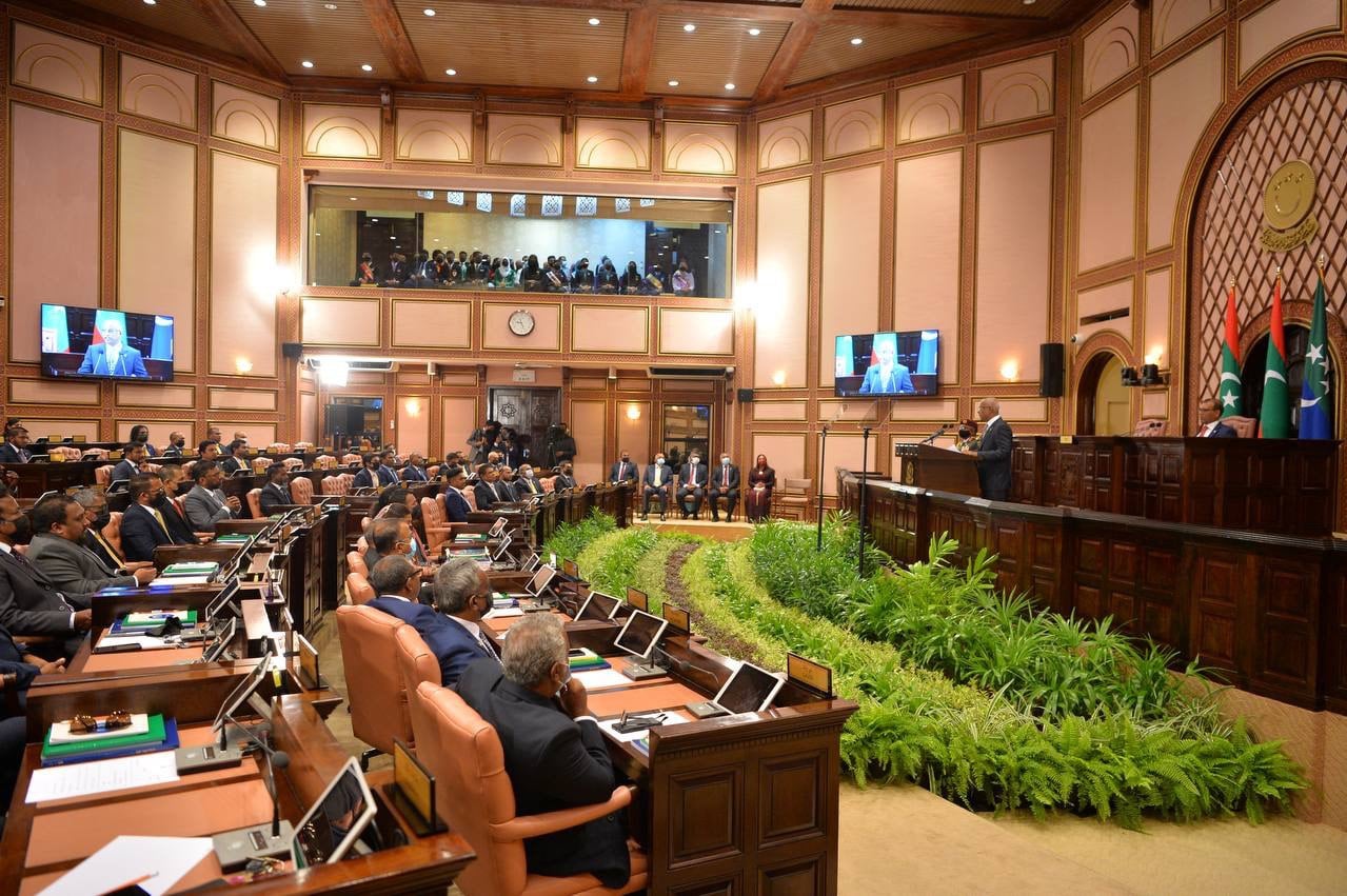 ޤައުމީ ސަލާމަތާބެހޭ ބިލު ބަލައިނުގަތުމަށް ނިންމީ އިދިކޮޅުގެ އަޑު ކަނޑުވާލަން: ޕީޕީއެމް