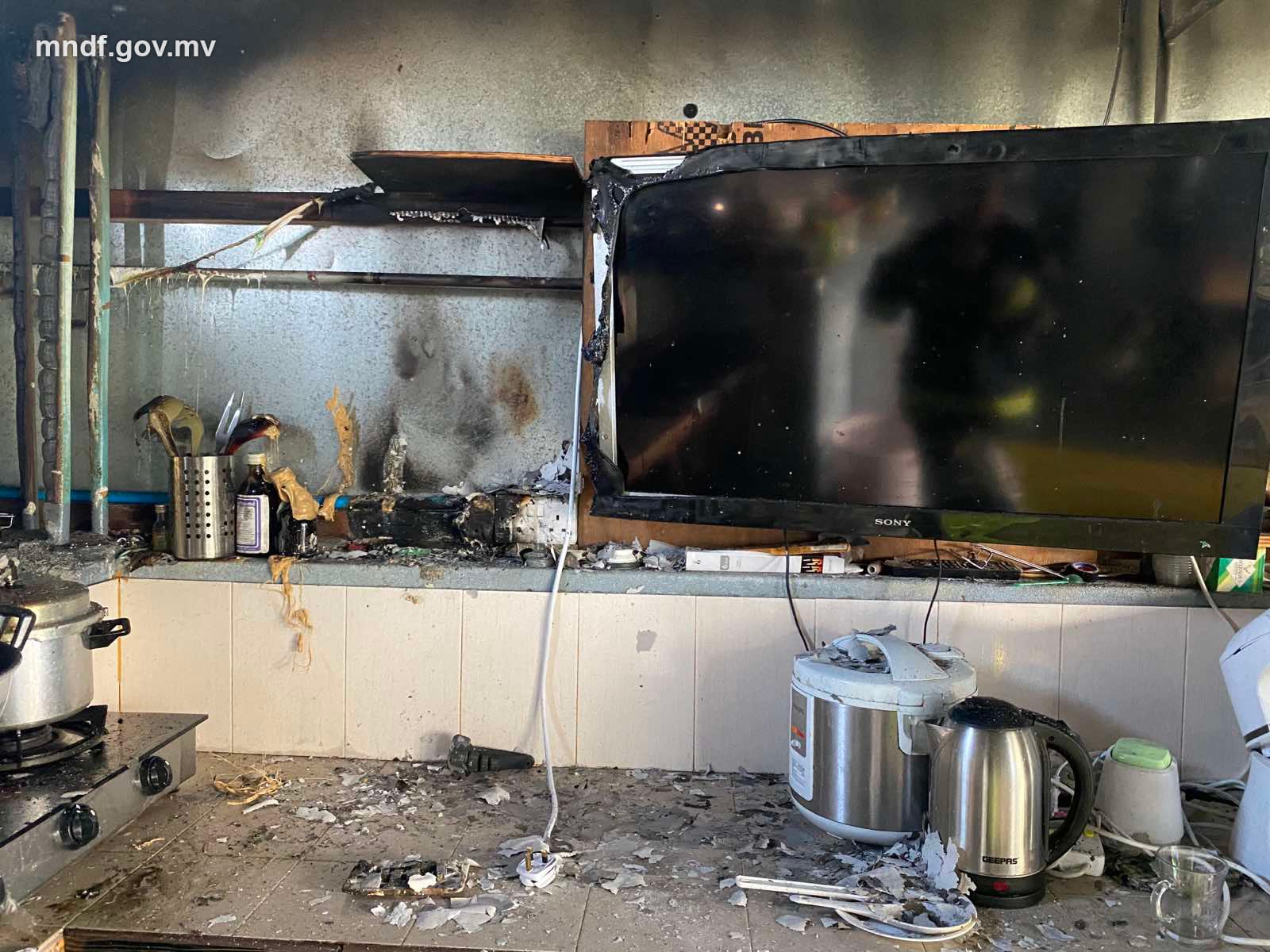 މާފަންނު ގެއެއްގައި އަލިފާނުގެ ހާދިސާއެއް!