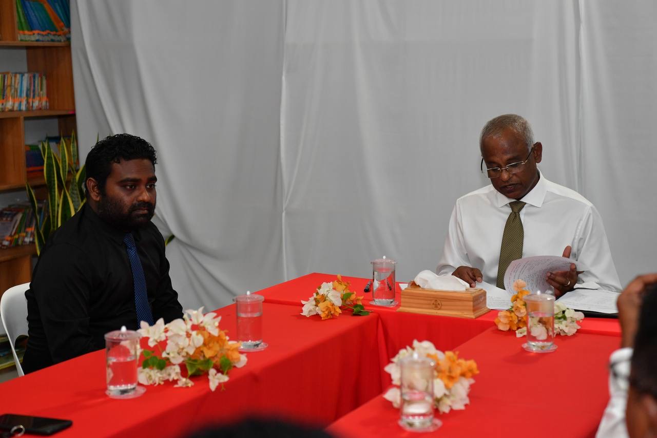 އަންނަ އަހަރު ކާށިދޫ މަގު ހެދުމުގެ މަސައްކަތް ފެށޭނެ: ރައީސް