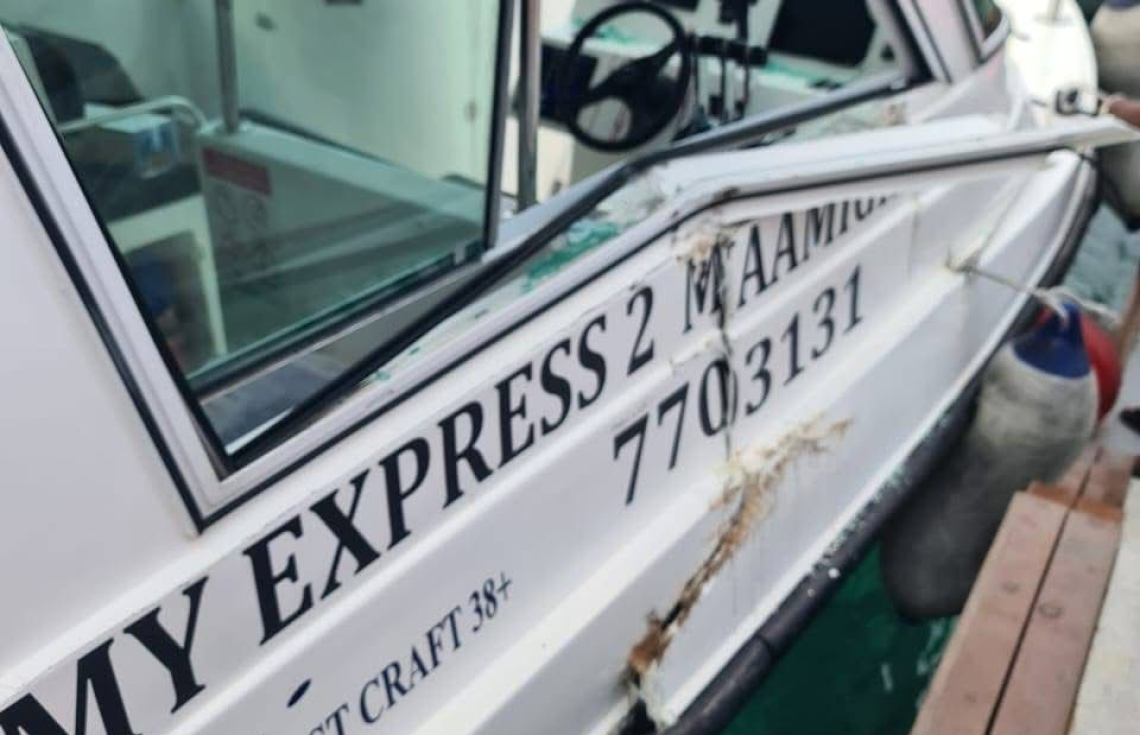 ލޯންޗަކާއި ޓަގެއް ޖެހި ހިނގި އެކްސިޑެންޓެއްގައި މީހަކަށް އަނިޔާވެއްޖެ